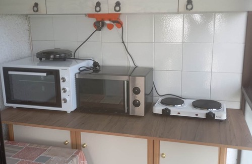 Kassandra Apartment | Apartment 'Marina's Houses - Garden Studio 8' with Sea View, Wi-Fi and Air Conditioning