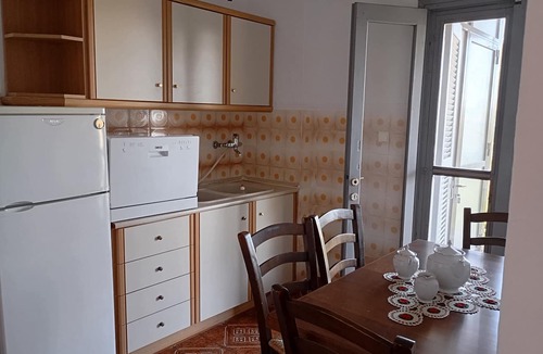 Kassandra Apartment | Apartment 'Marina's Houses - Garden Studio 8' with Sea View, Wi-Fi and Air Conditioning