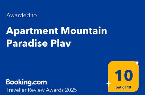 Plav Apartment | Apartment Mountain Paradise Plav