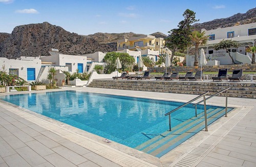 Arkasa Apartment | Apartment 'Pool Suite 2' with Shared Pool and Balcony