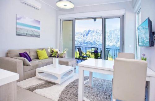 Prcanj Apartment | APARTMENT SOPHIA. Sea-view luxe apartment with terrace and pool!