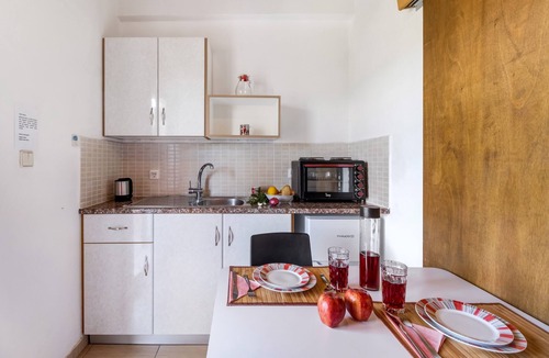 Vassiliki Apartment | Apartment "Studio Rea" with Sea View, Garden & Wi-Fi