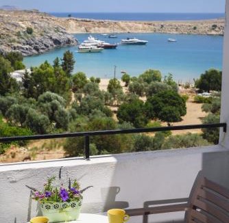 Lindos Apartment | Aphrodite White Studios Lindos