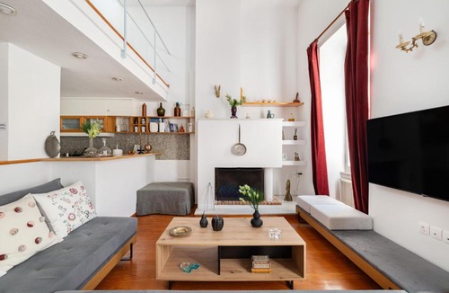 Plaka Apartment | Athenian Getaway Villa in Plaka with Acropolis View by Athenian Homes