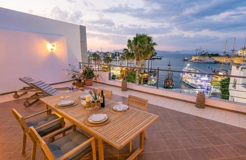 Kos Town Apartment | Attico Blu - Sea View Penthouse