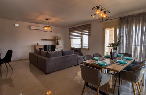 Vathianos Kampos Apartment | Azur Horizon Oceanview House