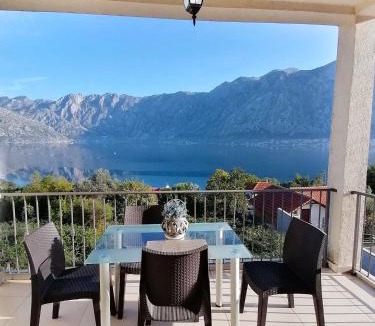 Prcanj Apartment | Bay of Kotor View Apartment with pool