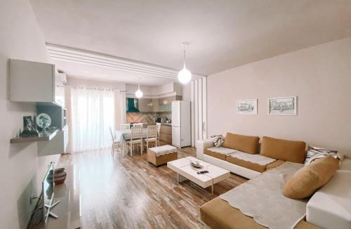 Shengjin Apartment | Beachfront Spacious Apartment with Panoramic Sea View -2 Bedrooms -2 Bathrooms