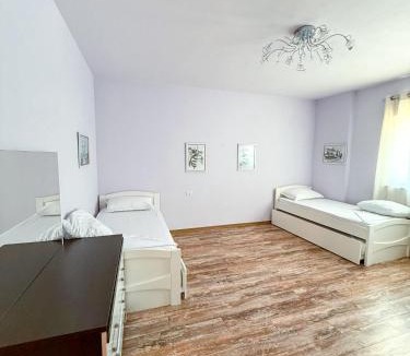 Shengjin Apartment | Beachfront Spacious Apartment with Panoramic Sea View -2 Bedrooms -2 Bathrooms