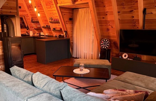 Zabljak Ski Chalet | Beautiful A-Frame Wooden Chalet – Sleeps up to 6 Guests