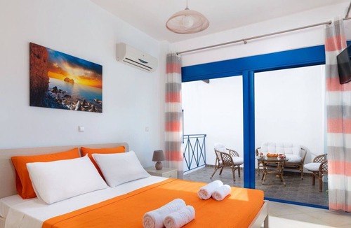 Lardos Villa | Beautiful private villa with A/C, WIFI, private pool, TV, patio, panoramic view and parking