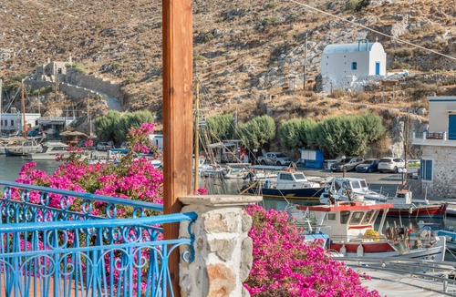 Kalymnos Apartment | Bed and Breakfast 'Room No 5' with Sea View, Wi-Fi and Air Conditioning