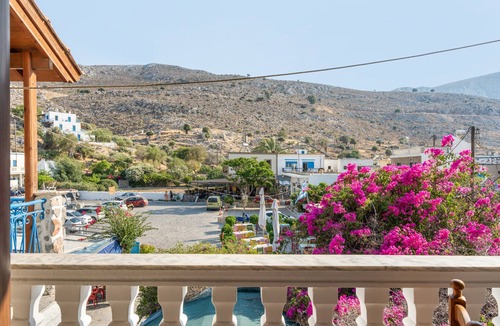 Kalymnos Apartment | Bed and Breakfast 'Room No 7' with Sea View, Wi-Fi and Air Conditioning