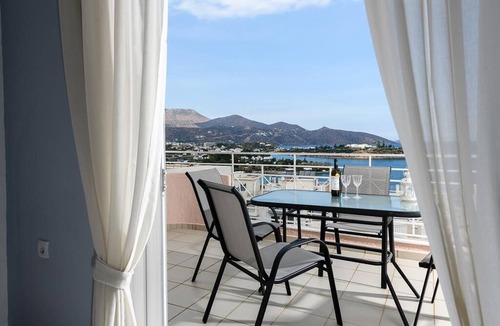 Agios Nikolaos Town House | Bellevue Suites - Deluxe One Bedroom Apartment with Sea View