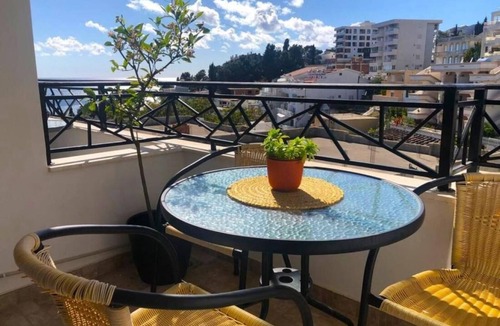 Ulcinj Apartment | Blue Studio with Sea view