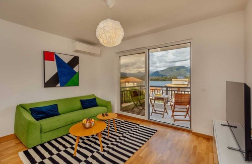 Tivat Apartment | Brand new, cozy, one-bedroom apartment, with a sea view and garage.