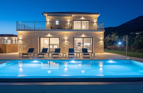 Karavados Villa | Brand New: Kefalonia Stone Villas - Villa Trapezaki Tranquility