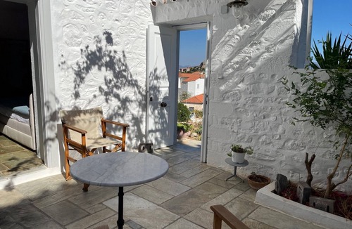 idhra Apartment | Brigitte house. nice studio with beautiful view small courtyard inside
