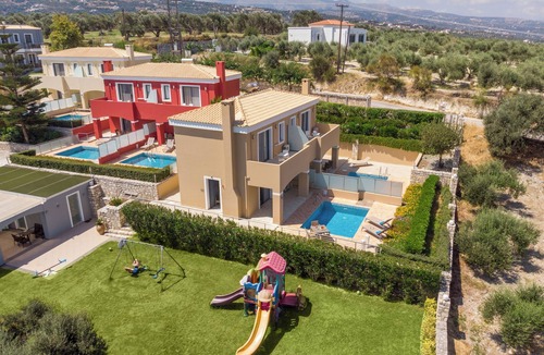 Adelianos Kampos Villa | Carme Villas - Two Bedroom Villa with Private Pool & Sea View, Carme Villas Crete
