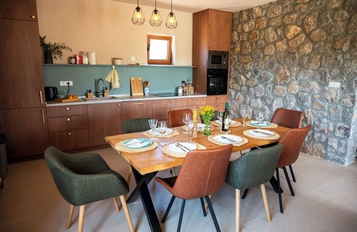 Durasevici Villa | Casa Del Sol. Modern Lustica villa with private pool. Brand new stone house