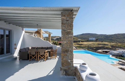 Elia Villa | Cavo Blue Villas, Luxury villa with Pool and Aegean View
