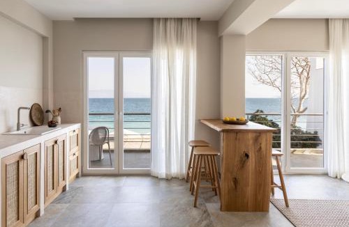 Kato Diminio Apartment | Cavo Dio 8 - Beachfront bliss - Cozy Apt Pool Sunset