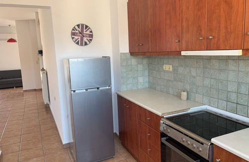 Nea Chora Apartment | Central huge apartment with free parking