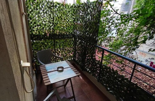 Larissa Apartment | Central Petite Hideaway with Balcony- Near Station