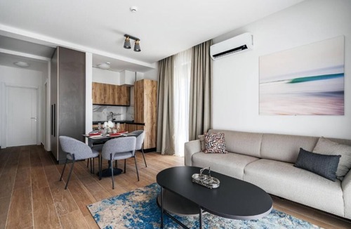 Risan Apartment | Charming 1-bedroom apartment in gorgeous Risan with AC