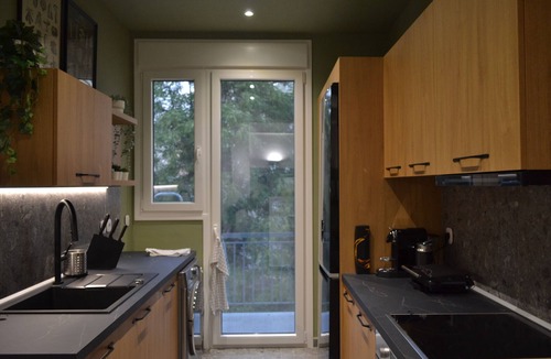 Karditsa Apartment | Charming apartment in welcoming Karditsa with cool AC breeze