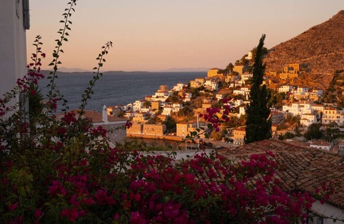 Hydra House | Charming Hydra Retreat with Garden, Terraces & Sea Views