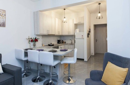 Ano Kipseli Apartment | Chic 1 Bd Apartment for 4 in Ano Kypseli