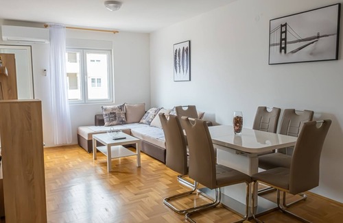 Tomicici Apartment | Chic Flat with Balcony Near Beach in Tivat