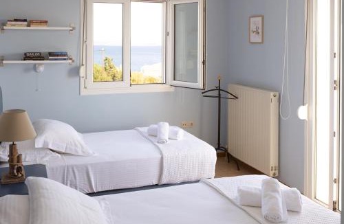 Agia Ermioni Villa | Chios Seafront Luxury Villa with Pool