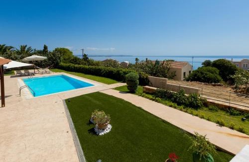 Agia Ermioni Villa | Chios Seafront Luxury Villa with Pool