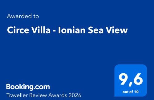 Evreti Villa | Circe Villa - Ionian Sea View