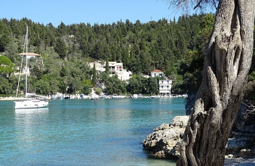 Lakka Villa | Cliff Top Pool Villa over-looking Lakka Bay Paxos