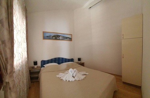 Baosici House | Comfort Accommodation Baošići Montenegro-Double Room with Balcony and Sea View 1