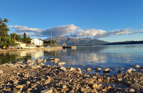 Baosici House | Comfort Accommodation Baošići Montenegro-Double Room with Balcony and Sea View 1