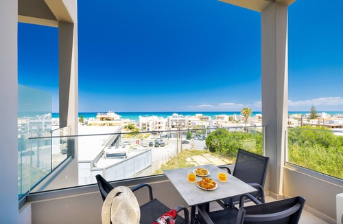 Rethymno Apartment | Creta Sun, Studio 103 Sea view