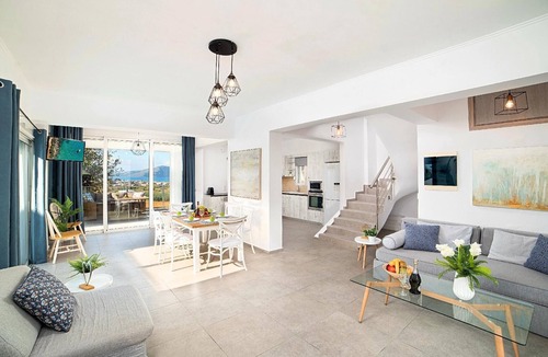 Dramia House | Cretan Sunset Villa Heated Pool