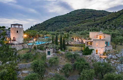 Spartylas Villa | Del Cielo secluded luxury private villa in 4 acres.