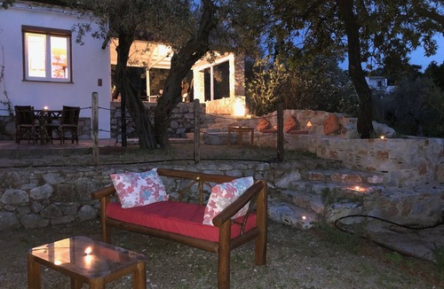 Skopelos Town Cottage | Del & Sol 2 seaside semi detached cottage.