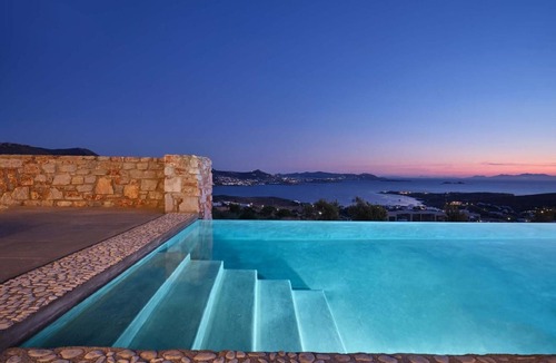 Krotiri House | Delium Villa mit infinity pool und Meeresblick