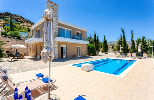 Agia Pelagia Villa | Dilira Villas - Villa Rami | Sea view villa in Ligaria with private pool.
