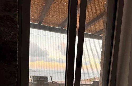 Koundouros Apartment | Discover Tzia Stone Studio where Modern Design meets Inspiring Sea Views