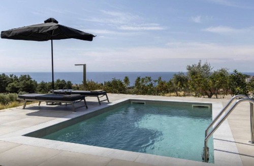 Thasos Villa | Duplex Villa Aquessa, Private Pool, Spacious Furnished Terrace, Thassos