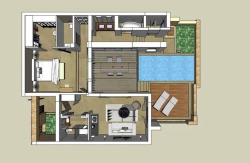 Ouranoupoli Villa | Eagles Villas Halkidiki Ocean One Bedroom Pool Villa