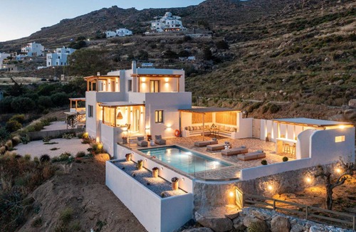 Naxos Town Villa | Εartha Horizon Residency - Skyline Sea Views Naxos