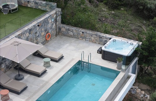 Armenoi Villa | Eforasis Villa II, with Heated Spa Whirlpool